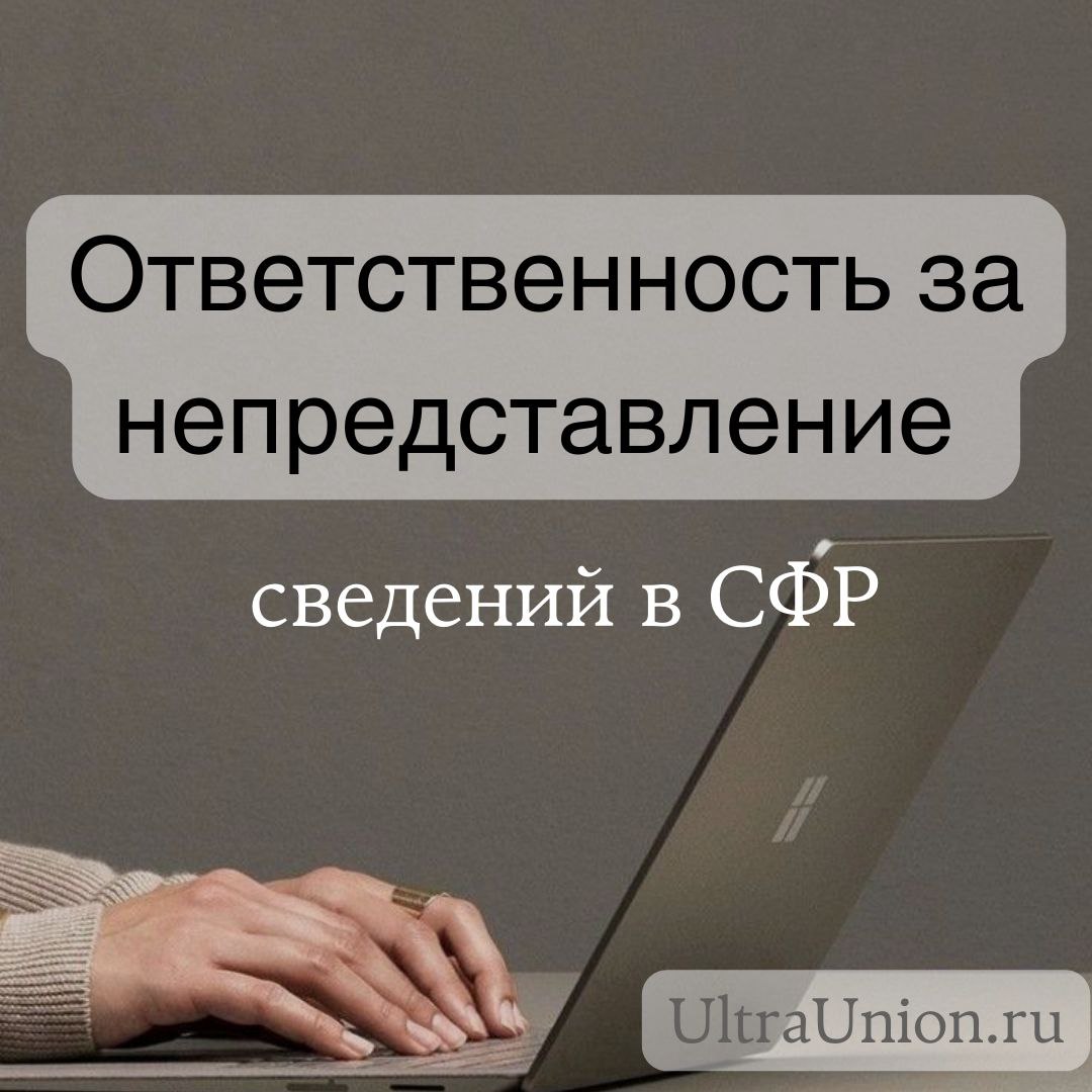 Штрафы за непредоставление сведений в СФР (СЭДО), фото №1